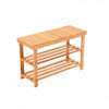 NEW! 3 Tier Wooden Bamboo Shoe Rack Bench Storage Organiser Holder