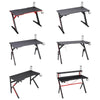 Gaming Desk Computer PC Table Home Racing Workstation Cup Holder Headphone Hook