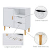 Small Sideboard Cupboard Display Cabinet Storage with 2 Drawers & 1 Doors