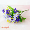 36 Heads Artificial Silk Flowers Bunch Wedding Home Grave Outdoor Bouquet UK