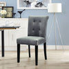 Velvet Knocker Ring Dining Chair Studded Button Back Chair Bedroom Kitchen 1pcs