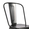 2/4x Industrial Tolix Dining Chair Stacking Kitchen Bistro Cafe Chairs Metal