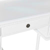 White Dressing Table Fold 3 Mirror & Stool Set 5 Drawer Bedroom Makeup Desk