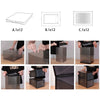 Mondeer 12 PCS Shoe Cabinet Shoe Box Organiser Stackable Size up to UK 11 Black