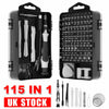 115 in 1 Precision Screwdriver Set Laptop Computer PC Phone Repair Tool