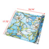 3D Flowers Decorative Window Film Privacy Static Clings Glass Sticker DIY