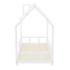 3ft Kids Bed House Soild Pine Wood Single Bed Frame Children Bedstead White