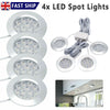 4x 12V Interior LED Spot Lights For VW T4 T5 Camper Van Caravan Motorhome Light