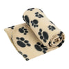 70 X 100cm Soft Cosy Warm Fleece Pet Dog Cat Animal Paw Print Blanket Throw