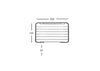 Rust Free Shower Caddy - Stainless Steel - Shower Basket Storage Shelf Rack Tidy