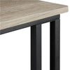Mobile Side Table, C Shaped Sofa End Table, Coffee Snack Table for Living Room