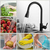 Kitchen Sink Taps Pull Out Spray Single Lever Swivel Spout Brass Mixer Tap UK MU