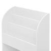 Children Toy Storage Unit with Wheels Kids Display Bookshelf Stand Rack Cabinet