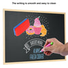 Premium Blackboard Magnetic Wooden Framed Office Notice Menu Chalk Board UK