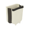 Wall Mounted Folding Waste Bin Kitchen Cabinet Door Cupboard Hanging Trash Can