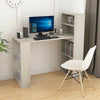 Computer Desk Writing Study Table w/ Shelves Office PC Laptop Desk Corner White