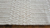 Large size Beige soft 120x180cm Reversible rug. Modern Cotton Serengeti rug