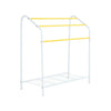 Towel Holder Stand Three 3 Tier Free Standing Bathroom Rail Bar w/ Shoes Rack UK