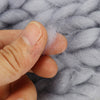 4 Size Chunky Knitted Thick Blanket andmade Warm Yarn Bulky Throw Bed Sof