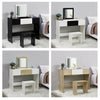 Flip-up Mirror Storage Dressing Table Makeup Dresser Desk Stool Vanity Set Home