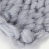 4 Size Chunky Knitted Thick Blanket andmade Warm Yarn Bulky Throw Bed Sofa