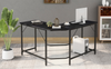 L-Shaped Computer Desk Office Desk Corner Desk Laptop Study Home Workstation