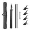 Adjustable Photography Background Support T Stand Backdrop Backdrop Kit