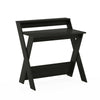 Furinno Modern Simplistic Criss-Crossed Home Office Study Desk, Espresso