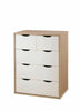Alton Bedroom Furniture Wardrobe 3+2 Chest Drawers Bedside Sonoma Oak White Grey