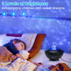 USB Galaxy Star Night Light bluetooth LED Starry Sky Projector Light Ocean Remot