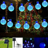 30 LED Ball Solar Party Fairy Outdoor String Lights for Patio & Garden