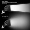 2Pcs 6 Inch 48W LED Work Lights Bar Flood Fog Lamp Offroad Driving Truck SUV ATV