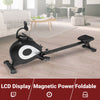 Deluxe 10 Level Magnetic Rowing Machine LCD-Display Rower Home Gym Fitness UK