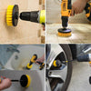 12X Drill Brush Electric Attachment Set Power Scrubber Cleaning Scrub Cleaner UK