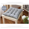 2/4x Square Thick Cushions Chair Seat Pad TIE ON Dining Bed Room Garden Kitchen