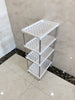 4 Tier Multi Storage Rack Shelving Shelf Unit Kitchen Bathroom Organiser Stand