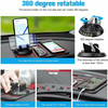 360° Non-Slip Phone Pad Mat For 4 In1 Car Dashboard iPhone GPS Holder Universal