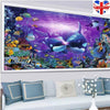 5D large DIY Diamond Painting Whale Wal Embroidery Full Drill Arts Craft Kits