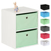 White 2 Cube Kids Bedroom Toy/Games Play Storage Unit & Drawers Bedside