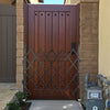 Single Folding Security Gate Folding Door Gate 48"H x 66"W Scissor Gate