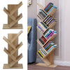 Tree Desktop Bookshelf Desk Bookcase Display Book Rack 3 Tier Organizer Storage