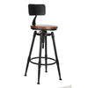 Breakfast Bar Stools Seat Dining Chair Industrial Retro Vintage Kitchen