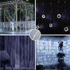 300 LED Curtain Fairy Lights Indoor/Outdoor Wedding Party Garden Decor