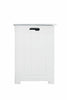 White Wood Deluxe Laundry Bathroom Storage Furniture Tidy Unit