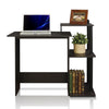 Furinno Efficient Home Laptop Notebook Computer Desk, Espresso/Black, 11192EX/BK