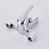 Modern Bath Shower Mixer Taps Deck Mounted Chrome Valve Bar Tap Handset & Hose