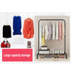 Heavy Duty Clothes Garment Rail Rack Hanging Display Stand Shoes Storage Shelves