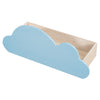 Toddler Bed 3ft Single Size Cloud Shape Junior Kids Bed with 2 Storage Drawers