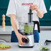 Food Processor Chopper Blender Mixer Juicer with 2 Speed Kitchen 600W Home New