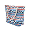 LADIES WOMENS LARGE PRINT PATTERN SHOULDER CANVAS TOTE HOLIDAY BEACH BAG